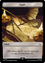 Assassin // Copy Double-Sided Token [Tokens] Assassin's Creed Tokens MTG Single Magic: The Gathering