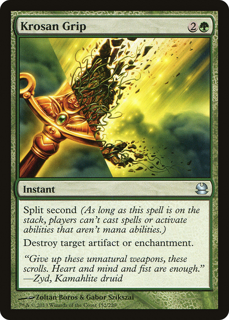 Krosan Grip (MMA-152) [Modern Masters] Foil MTG Single Wizards of the Coast