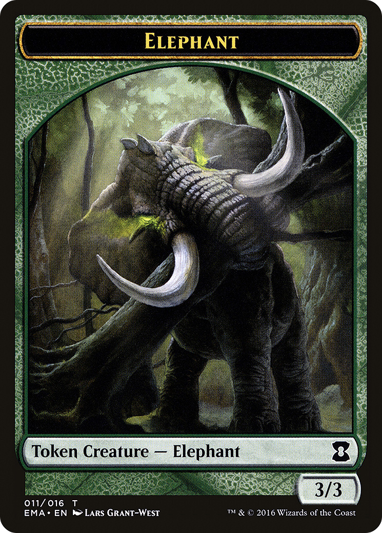Elephant (EMA-011) [Tokens] Eternal Masters Tokens MTG Single Wizards of the Coast