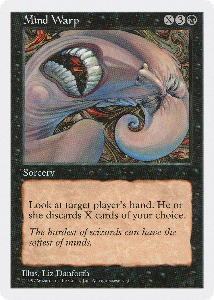 Mind Warp (5ED-) [Fifth Edition] MTG Single Wizards of the Coast