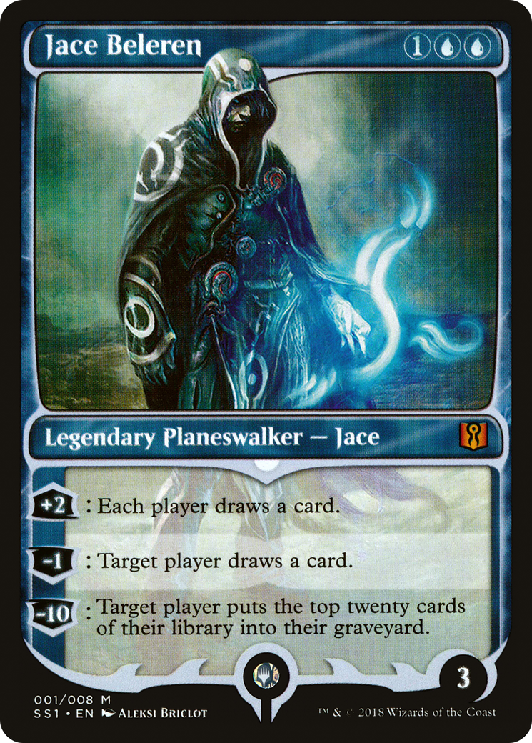 Jace Beleren (SS1-001) [Misc] Signature Spellbook: Jace MTG Single Wizards of the Coast