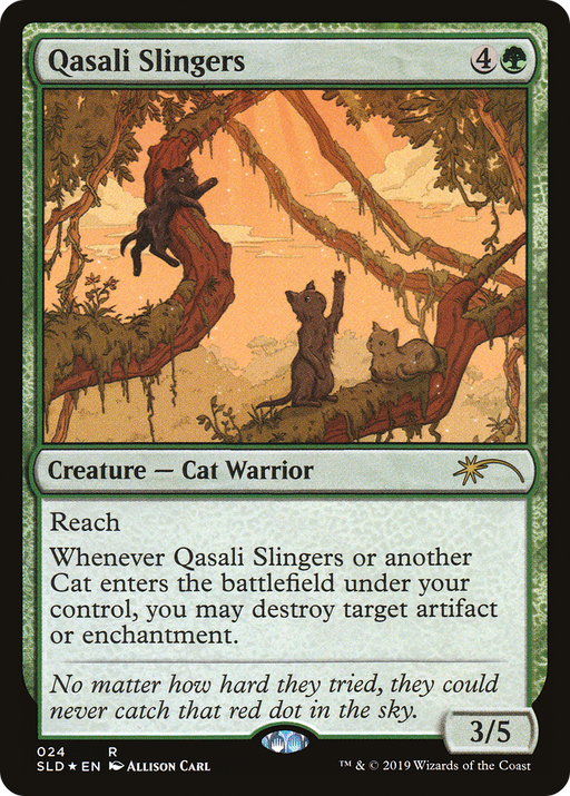 Qasali Slingers (SLD-024) [Secret Lair] Drop Foil MTG Single Wizards of the Coast