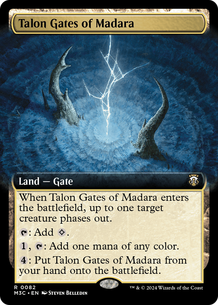 Talon Gates of Madara (M3C-082) [Modern Horizons 3 Commander] (Extended Art) MTG Single Wizards of the Coast