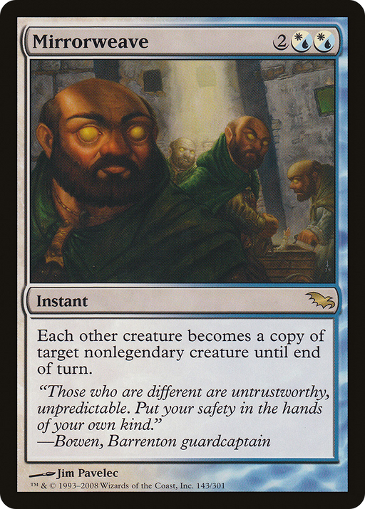 Mirrorweave (SHM-143) [Shadowmoor] MTG Single Wizards of the Coast