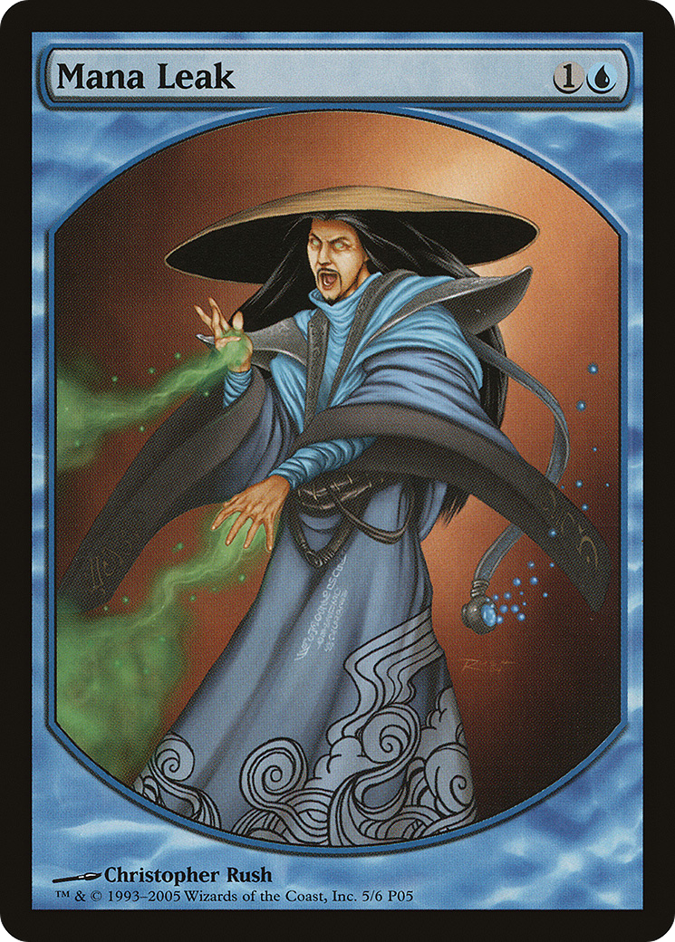 Mana Leak (MPRP-005) [Misc] Magic Player Rewards 2005 MTG Single Wizards of the Coast