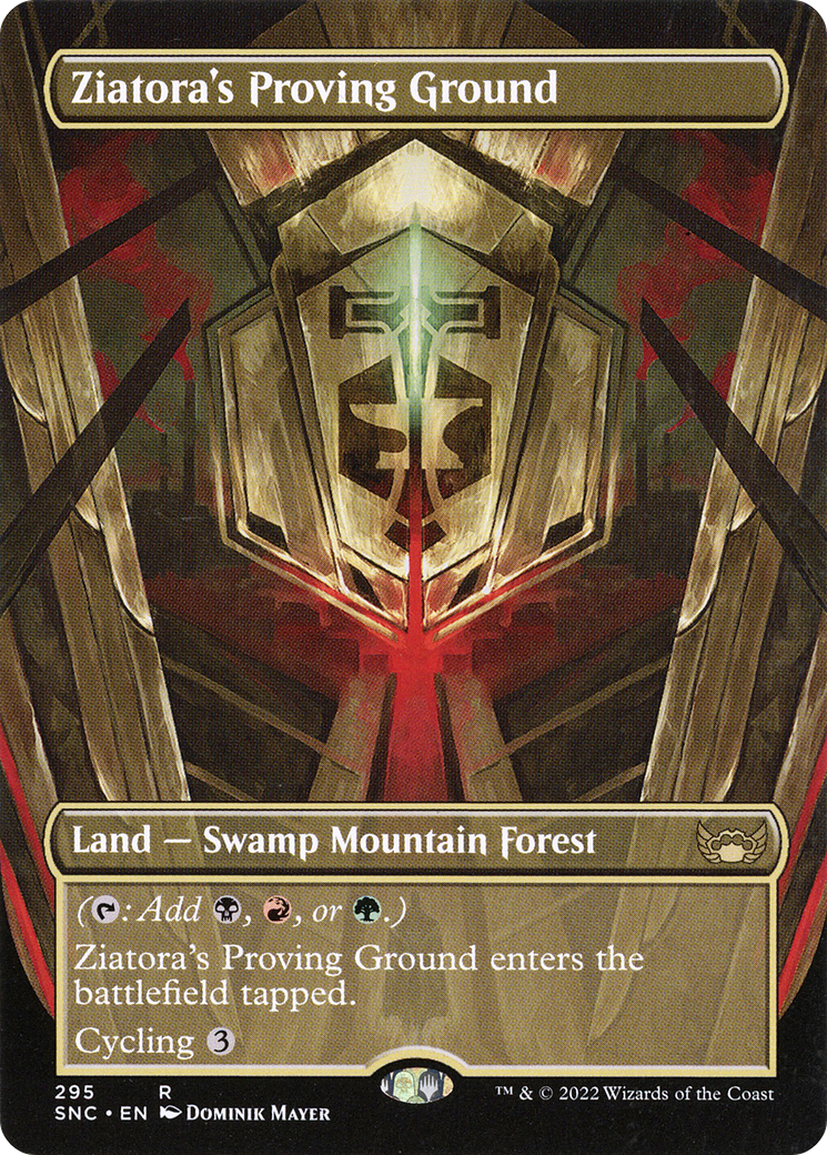 Ziatora's Proving Ground (SNC-295) [Streets of New Capenna] (Borderless) MTG Single Wizards of the Coast