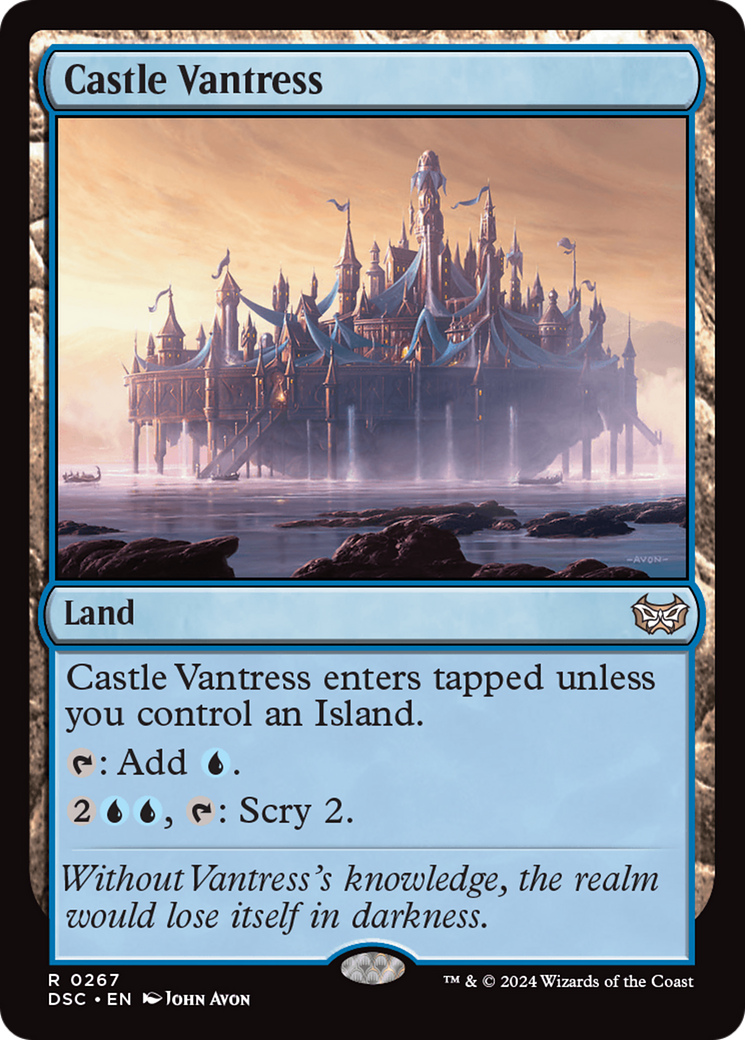 Castle Vantress (DSC-267) [Duskmourn: House of Horror Commander] MTG Single Wizards of the Coast