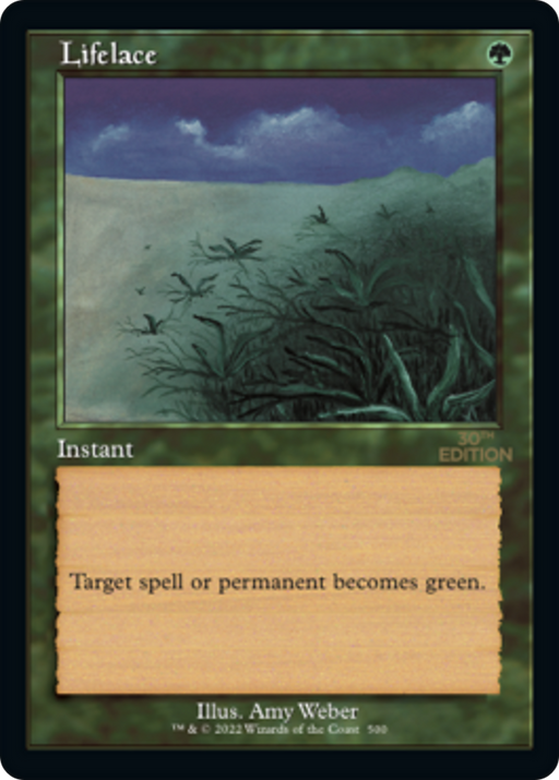 Lifelace (30A-500) [30th Anniversary Edition] MTG Single Wizards of the Coast
