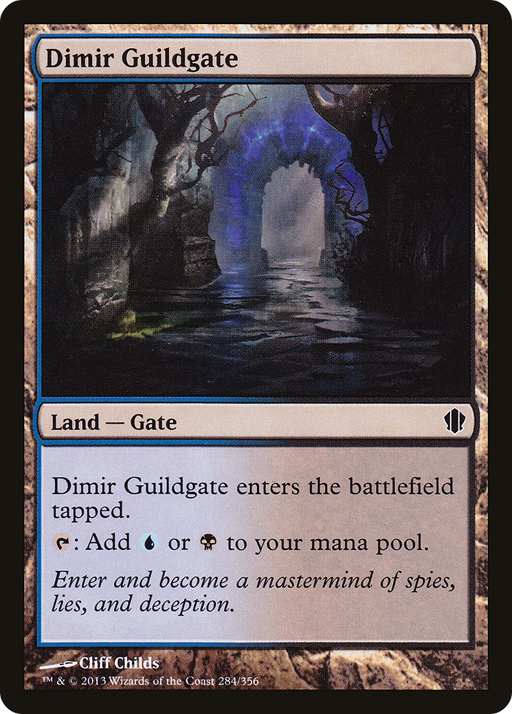 Dimir Guildgate (C13-284) [Commander 2013] MTG Single Wizards of the Coast