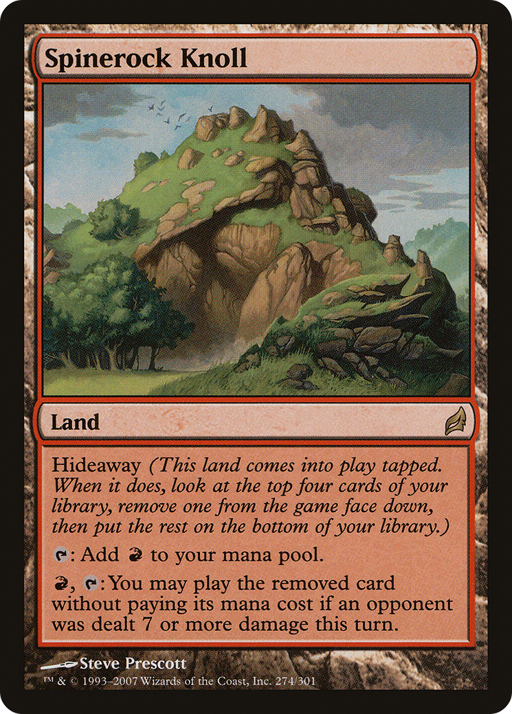 Spinerock Knoll (LRW-274) [Lorwyn] Foil MTG Single Wizards of the Coast