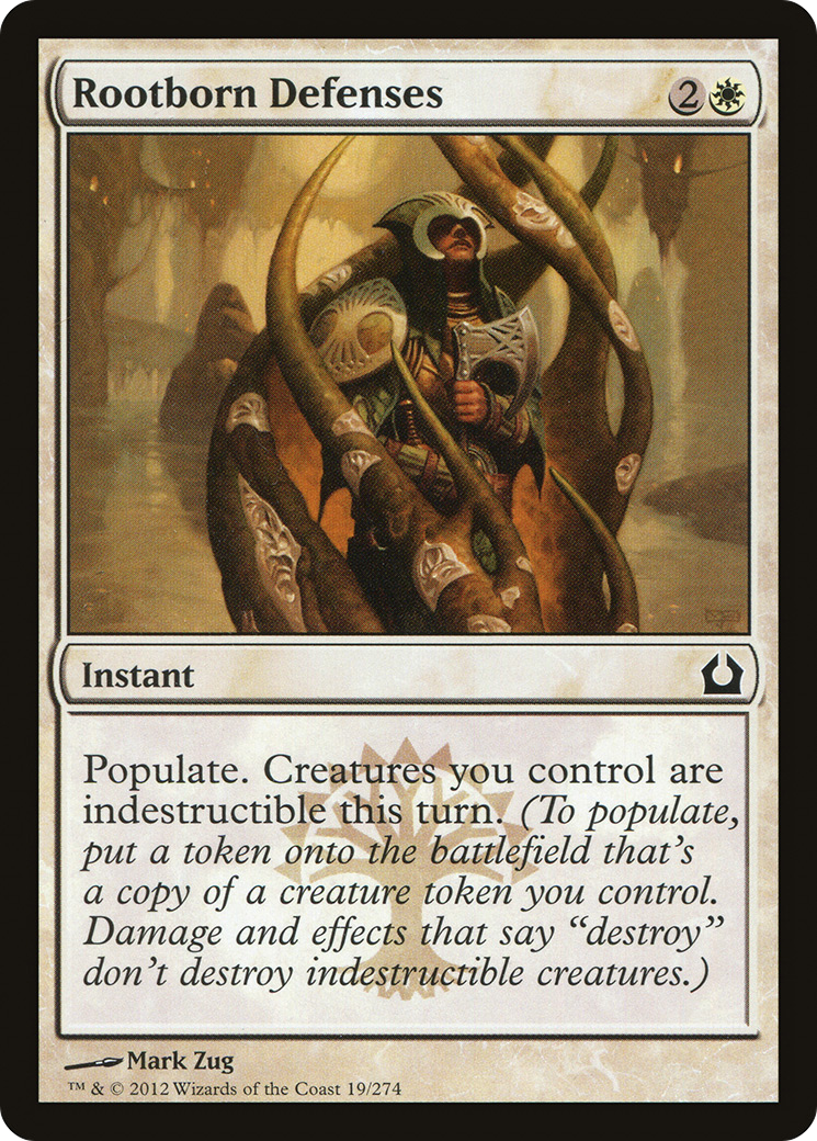 Rootborn Defenses (RTR-019) [Return to Ravnica] Foil MTG Single Wizards of the Coast