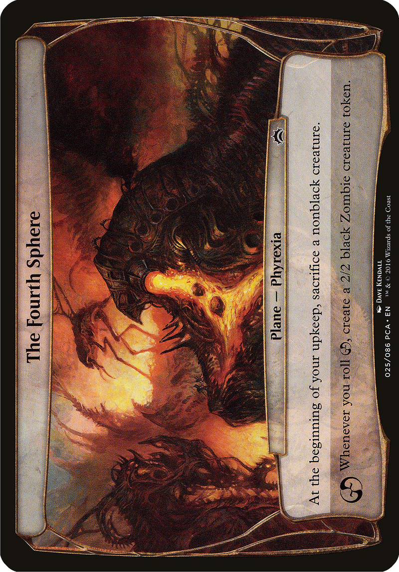 The Fourth Sphere (Planechase Anthology) (OVER-) [Oversized] Planechase Anthology Planes MTG Single Wizards of the Coast