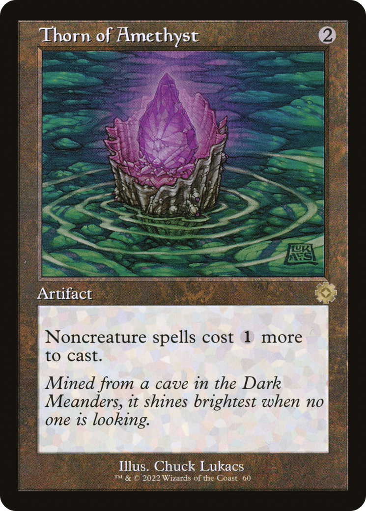 Thorn of Amethyst (BRR-060) [The Brothers' War Retro Artifacts] MTG Single Wizards of the Coast