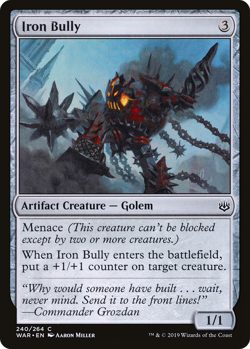 Iron Bully (WAR-240) [War of the Spark] MTG Single Wizards of the Coast