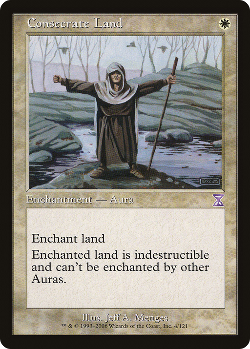 Consecrate Land (TSB-004) [Time Spiral Timeshifted] MTG Single Wizards of the Coast