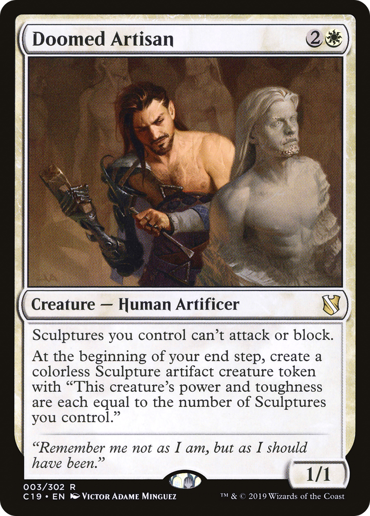 Doomed Artisan (C19-003) [Commander 2019] MTG Single Wizards of the Coast