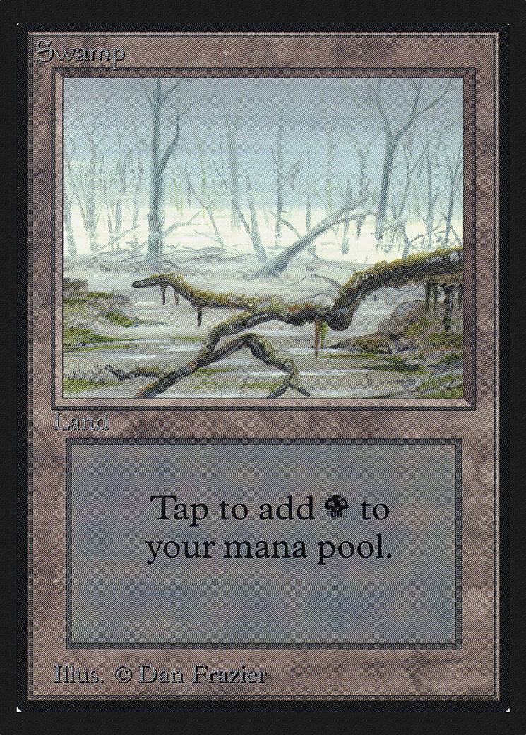 Swamp (IED-294) [Intl. Collectors' Edition] MTG Single Wizards of the Coast