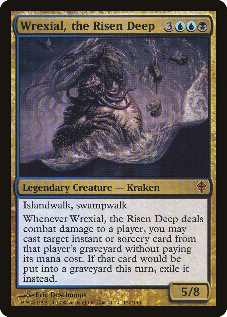 Wrexial, the Risen Deep (WWK-120) [Worldwake] MTG Single Wizards of the Coast