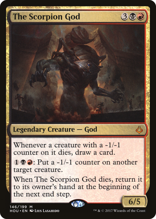 The Scorpion God (HOU-146) [Hour of Devastation] MTG Single Wizards of the Coast