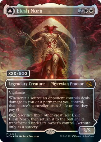 Elesh Norn // The Argent Etchings (Serialized) [March of the Machine] MTG Single Magic: The Gathering   