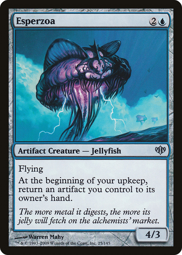 Esperzoa (CON-025) [Conflux] Foil MTG Single Wizards of the Coast