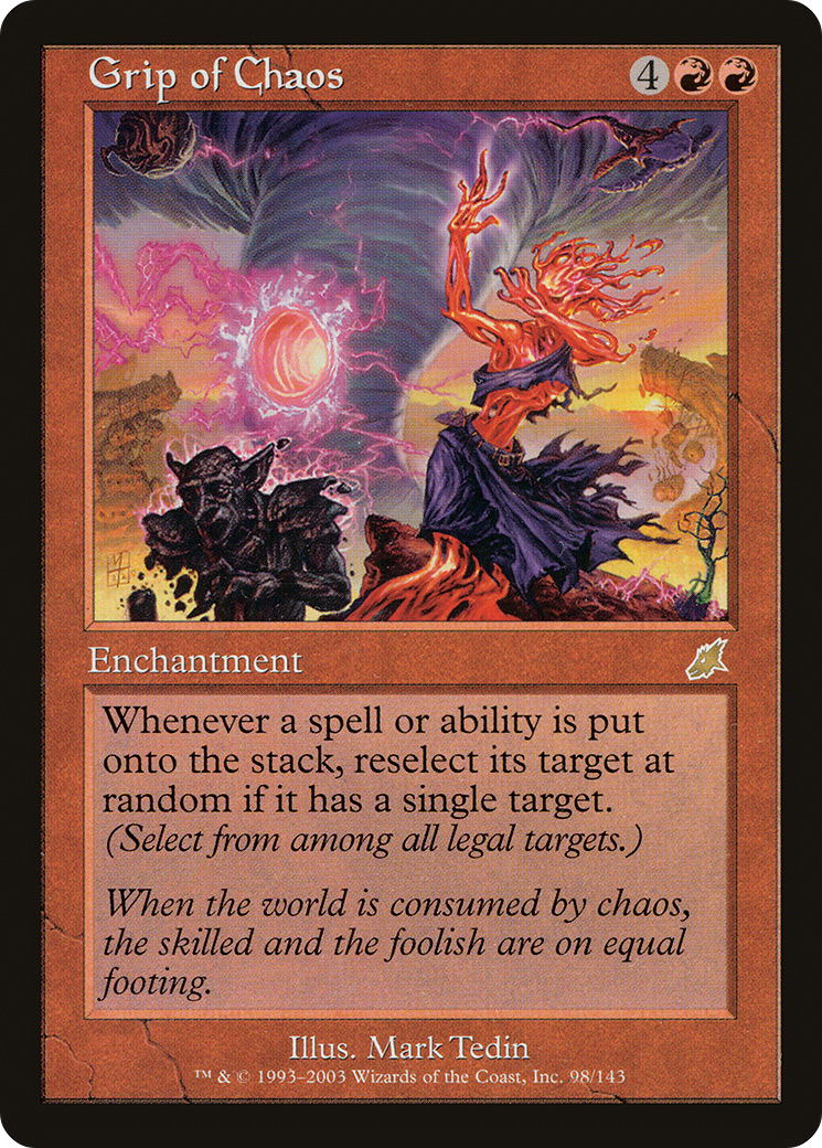 Grip of Chaos (SCG-098) [Scourge] MTG Single Wizards of the Coast