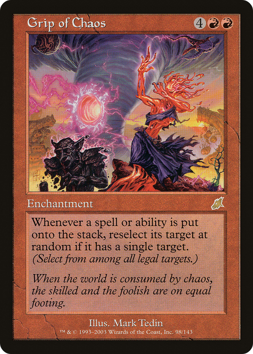 Grip of Chaos (SCG-098) [Scourge] Foil MTG Single Wizards of the Coast