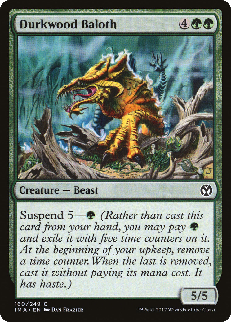 Durkwood Baloth (IMA-160) [Iconic Masters] MTG Single Wizards of the Coast