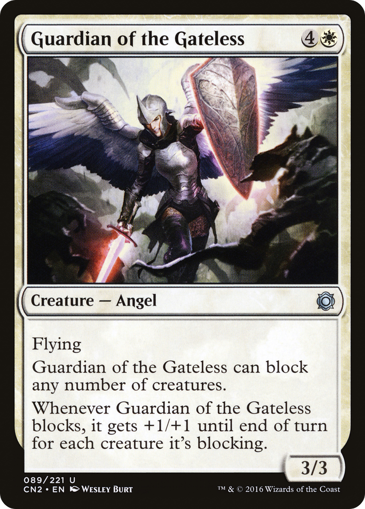 Guardian of the Gateless (CN2-089) [Conspiracy: Take the Crown] Foil MTG Single Wizards of the Coast