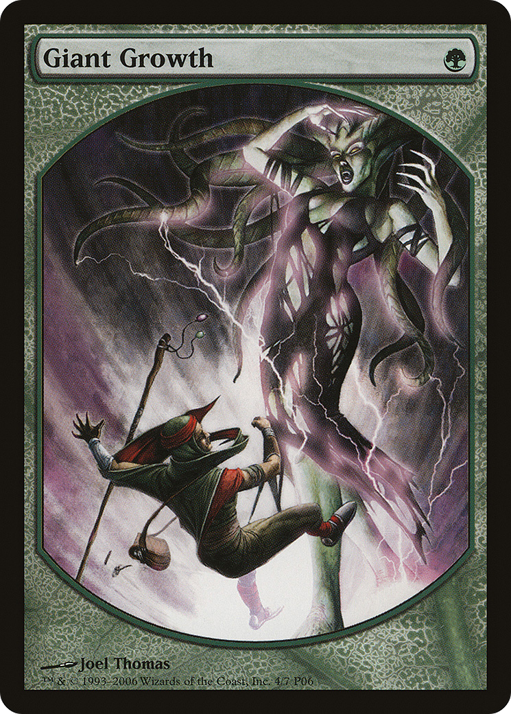 Giant Growth (MPRP-004) [Misc] Magic Player Rewards 2006 MTG Single Wizards of the Coast