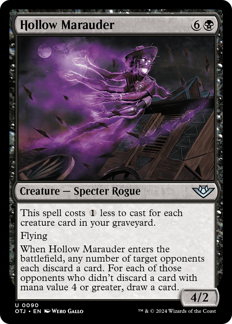Hollow Marauder (OTJ-090) [Outlaws of Thunder Junction] MTG Single Wizards of the Coast