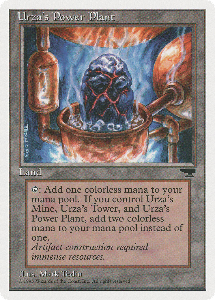 Urza's Power Plant (CHR-115A) [Chronicles] MTG Single Wizards of the Coast