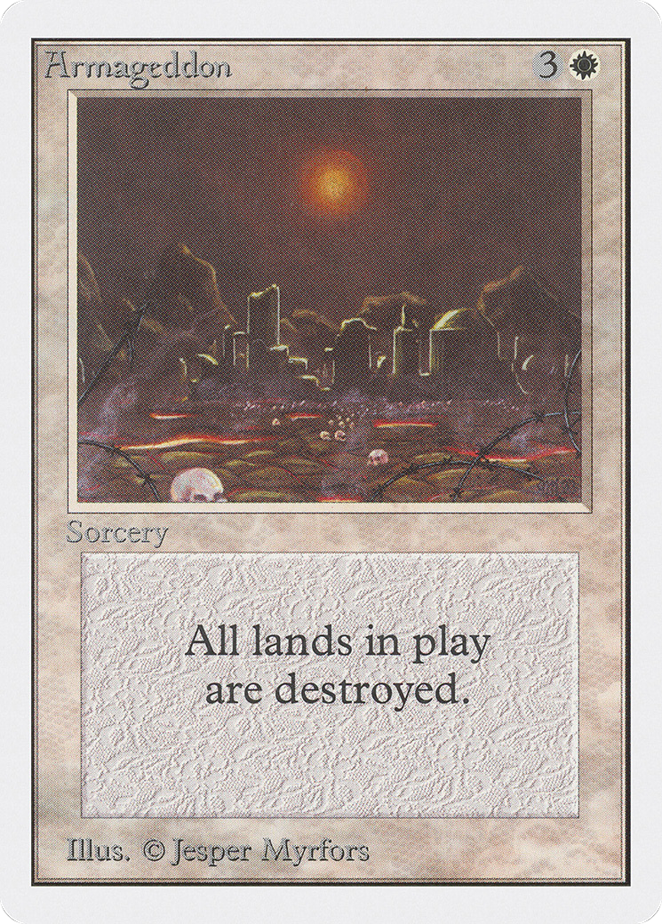 Armageddon (2ED-) [Oldschool] Unlimited Edition MTG Single Wizards of the Coast
