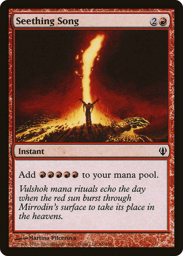 Seething Song (ARC-046) [Misc] Archenemy MTG Single Wizards of the Coast