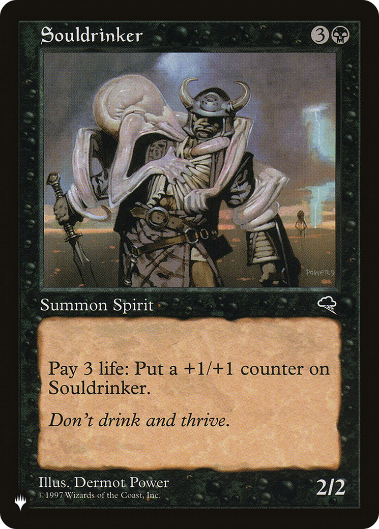 Souldrinker (LIST-TMP-158) [Mystery Booster] The List MTG Single Wizards of the Coast
