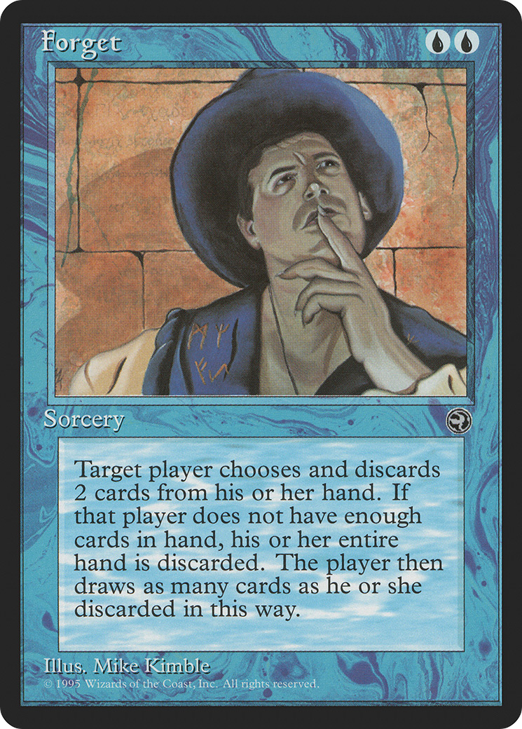 Forget (HML-) [Homelands] MTG Single Wizards of the Coast