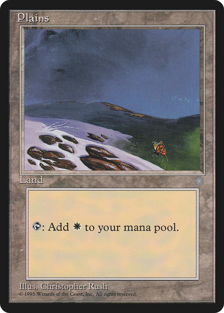 Plains (ICE-365) [Ice Age] MTG Single Wizards of the Coast