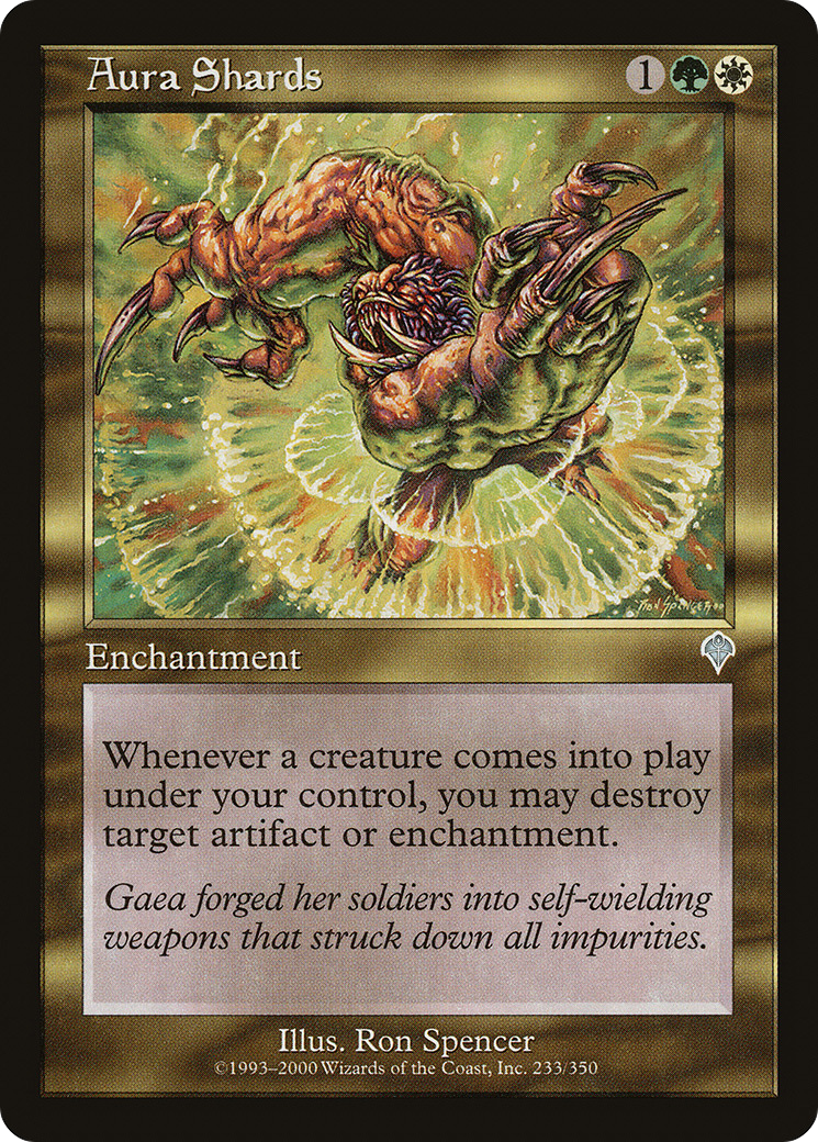 Aura Shards (INV-233) [Invasion] MTG Single Wizards of the Coast