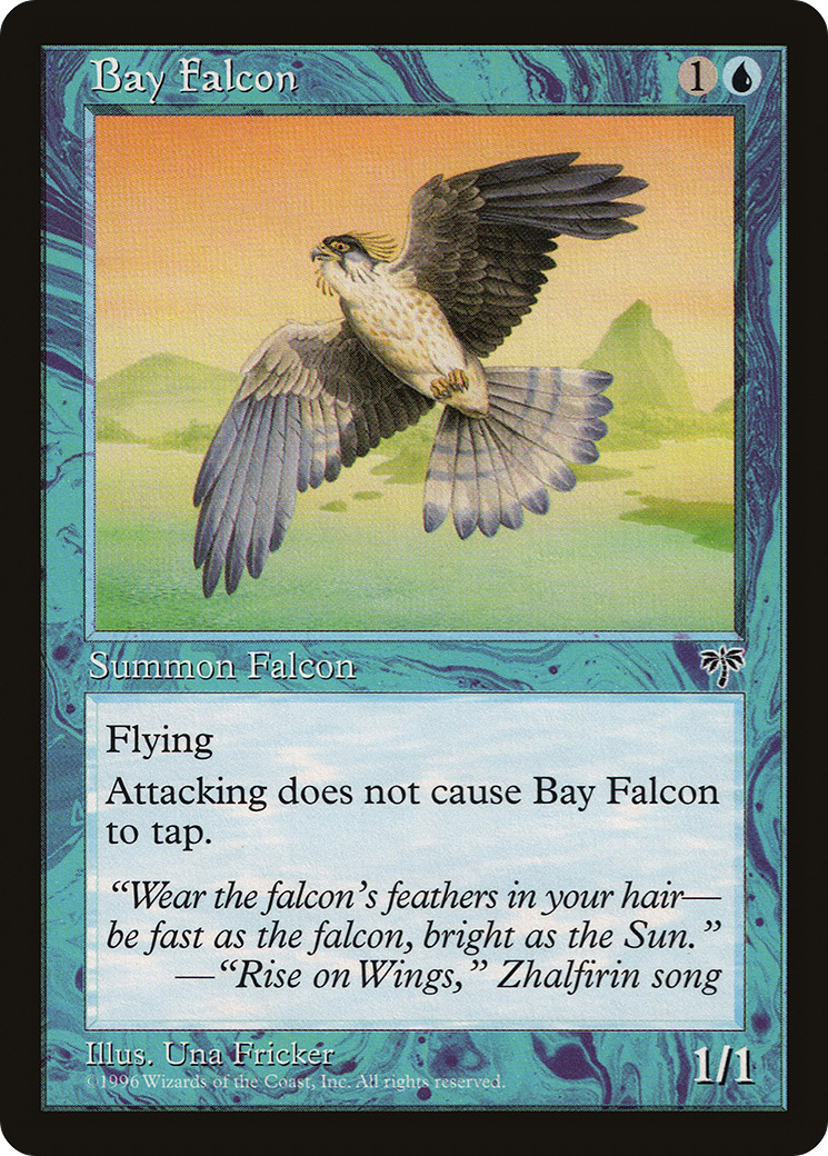 Bay Falcon (MIR-054) [Mirage] MTG Single Wizards of the Coast
