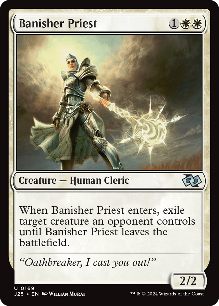 Banisher Priest (J25-169) [Foundations Jumpstart] MTG Single Wizards of the Coast