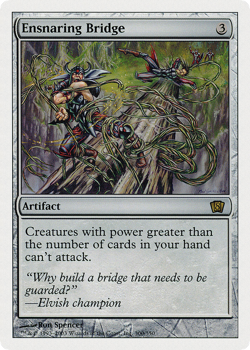 Ensnaring Bridge (8ED-300) [8th Edition] MTG Single Wizards of the Coast