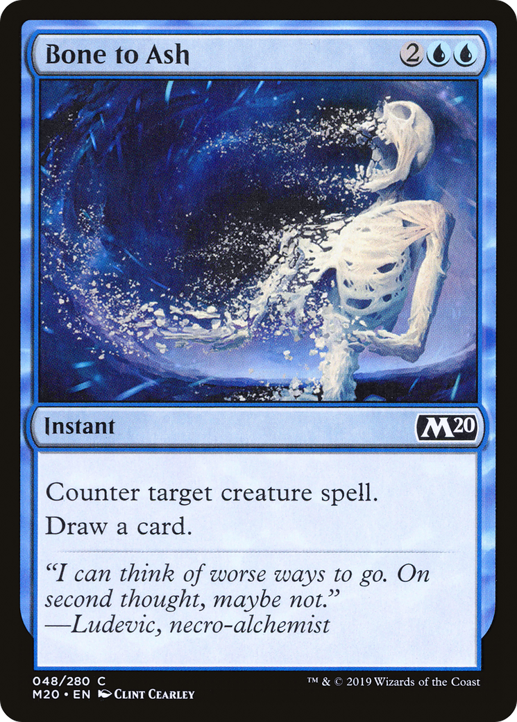 Bone to Ash (M20-048) [Core Set 2020] MTG Single Wizards of the Coast