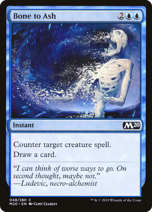 Bone to Ash (M20-048) [Core Set 2020] MTG Single Wizards of the Coast