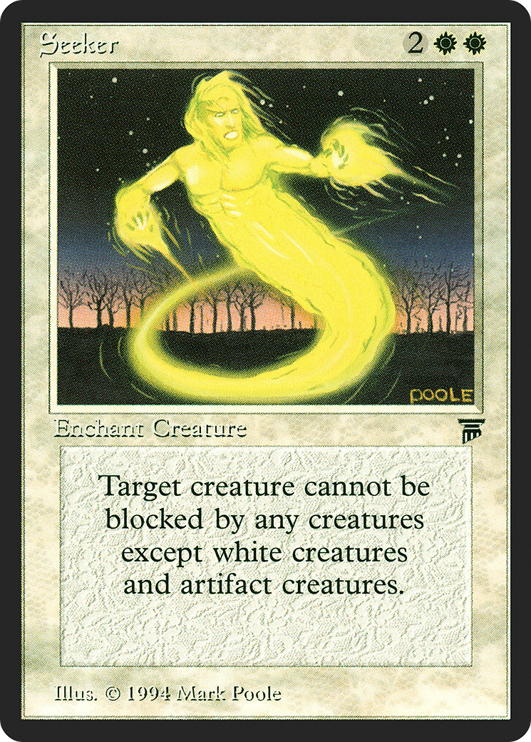 Seeker (LEG-035) [Oldschool] Legends MTG Single Wizards of the Coast