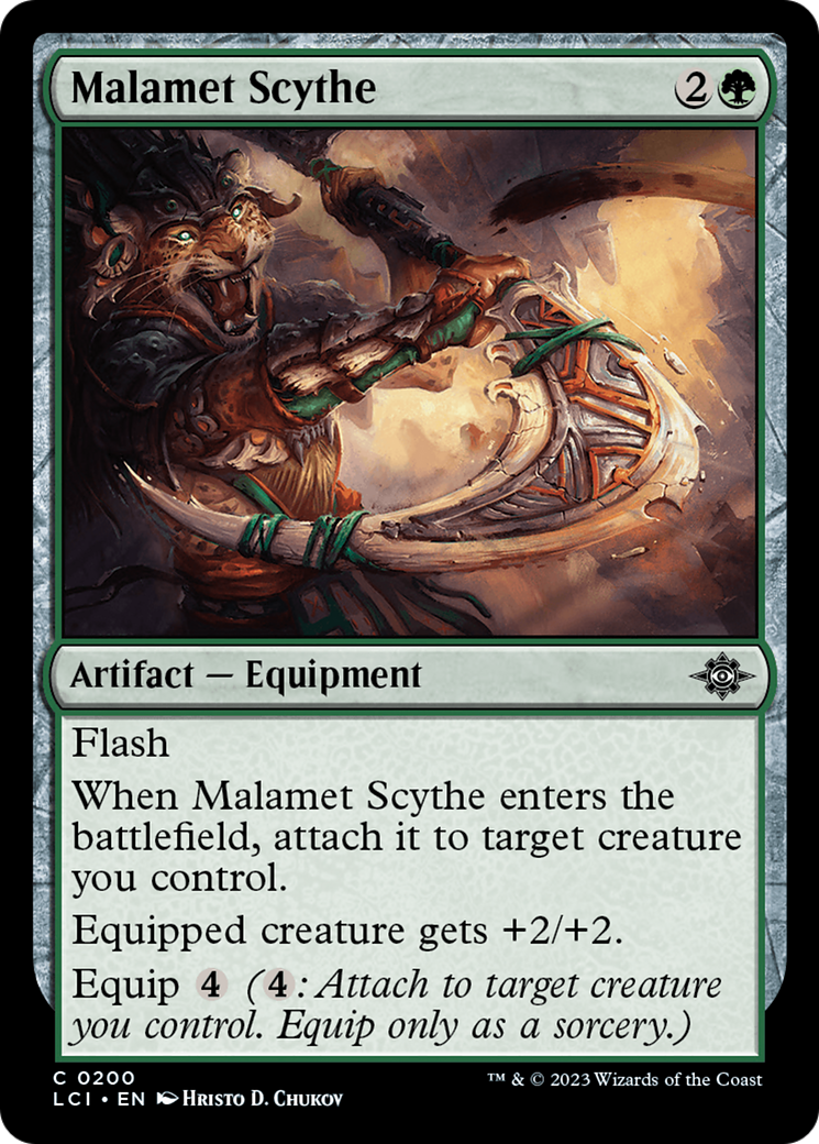 Malamet Scythe (LCI-200) [The Lost Caverns of Ixalan] MTG Single Wizards of the Coast