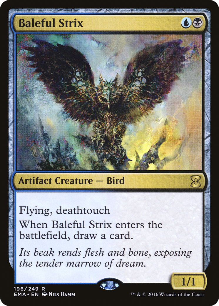 Baleful Strix (EMA-196) [Eternal Masters] MTG Single Wizards of the Coast