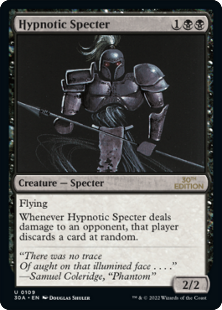 Hypnotic Specter (30A-109) [30th Anniversary Edition] MTG Single Wizards of the Coast