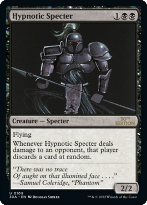 Hypnotic Specter (30A-109) [30th Anniversary Edition] MTG Single Wizards of the Coast