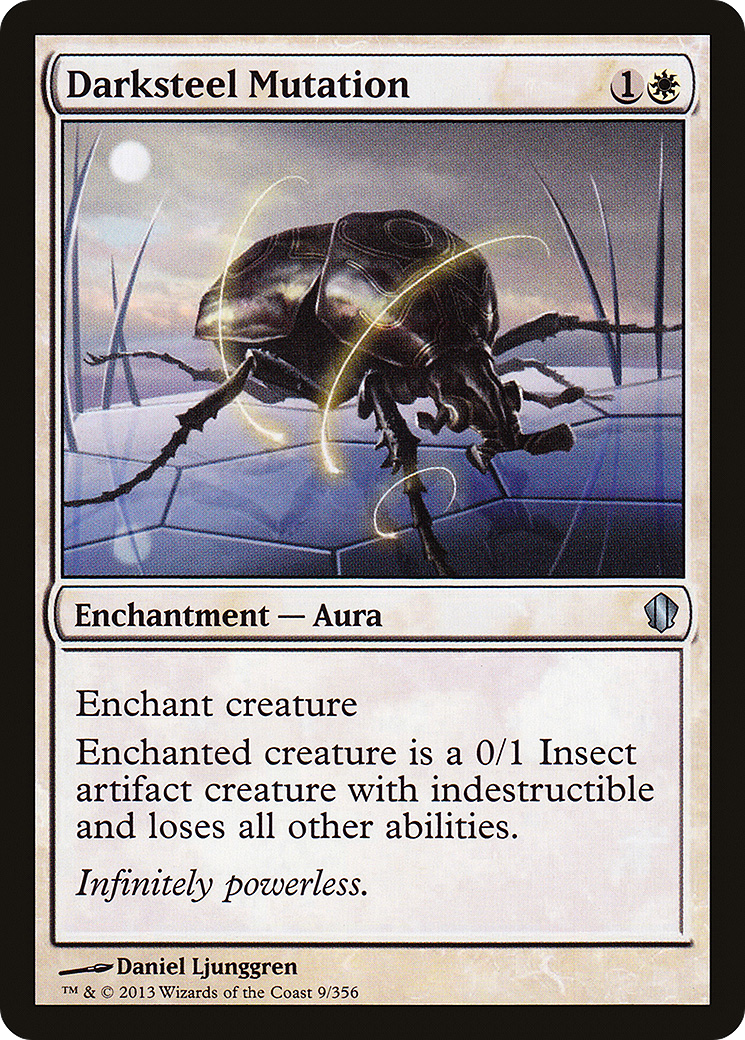 Darksteel Mutation (C13-009) [Commander 2013] MTG Single Wizards of the Coast