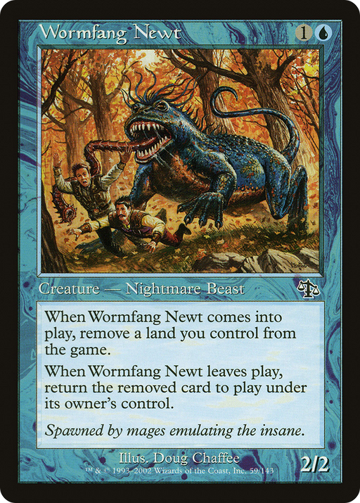 Wormfang Newt (JUD-059) [Judgment] MTG Single Wizards of the Coast